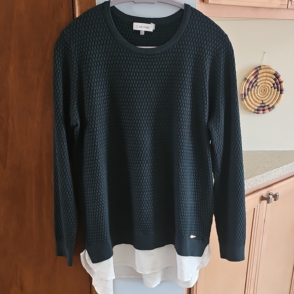 Calvin Klein dark green Sweater for Women - Picture 1 of 9